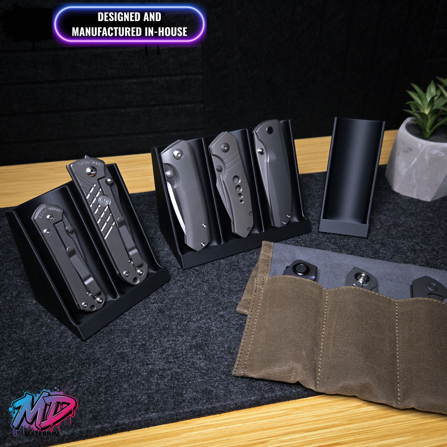 The Apex Folder Showcase | Premium Knife Display